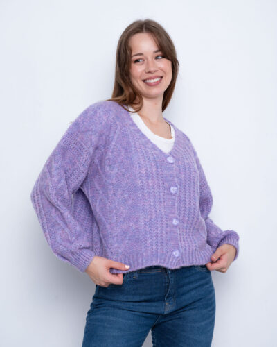 Cárdigan Violeta